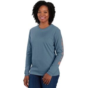 NWT Carhartt Women’s Loose Fit Heavyweight Long Sleeve Graphic T-Shirt